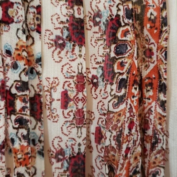 Abercrombie & Fitch Multi Floral Sleeveless V Neck Dress Size S - Picture 6 of 6